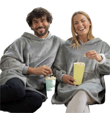 Cargar imagen en el visor de la galería, Sudadera Oversize Con Capucha
